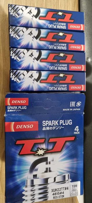 Świece zapłonowe DENSO XUH22TT 4 szt. nowe Hyundai Kia