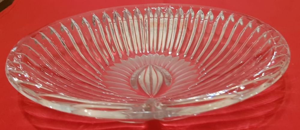 Винтажная хрустальная ваза