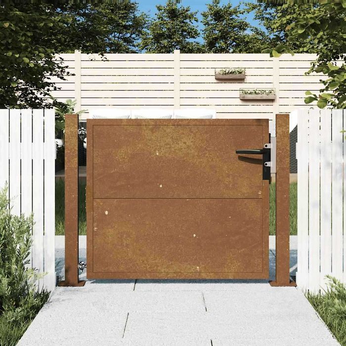 Portão em Aço Corten
