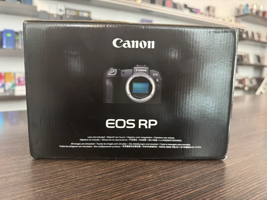 Aparat bezlusterkowy CANON EOS RP Body Czarny, Full Frame, 26.2Mpix