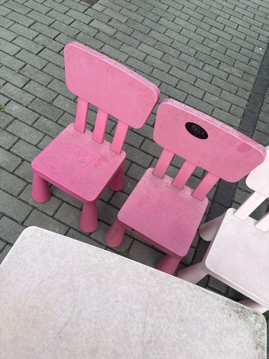 Stolik krzesełka dla dzieci ikea