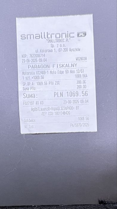 Motorola Edge 50 neo 5g 12/512gb gwar.