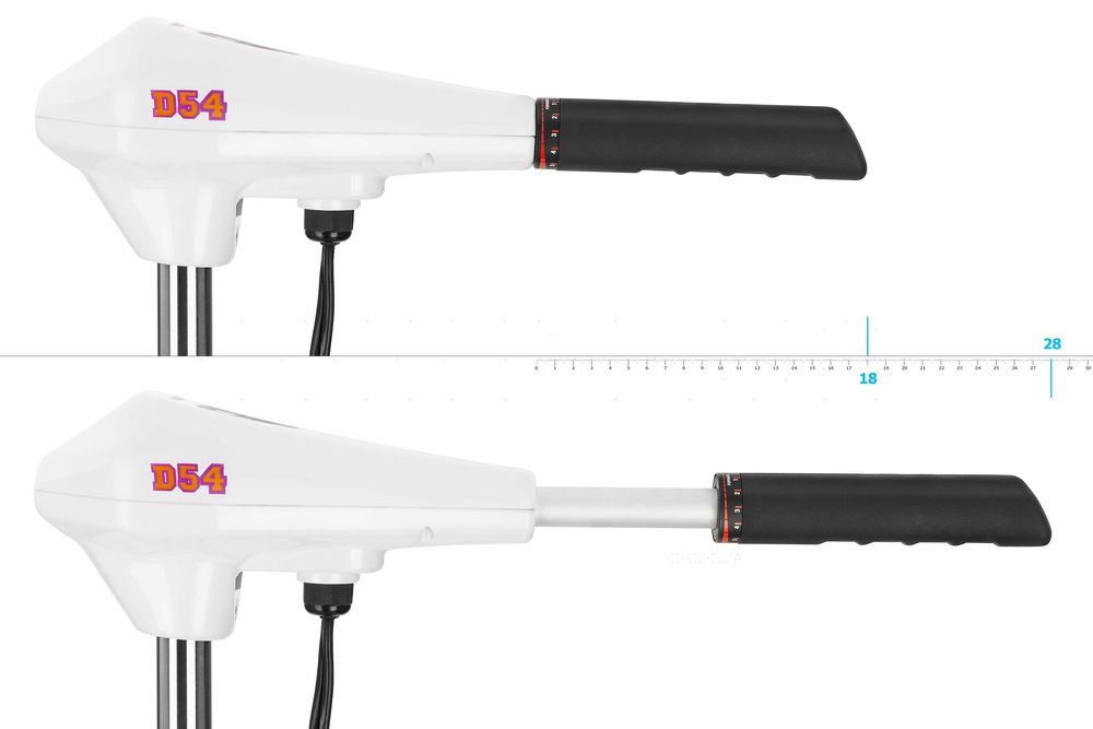 Silnik zaburtowy elektryczny HAIBO D 54 lbs 12V do łodzi, pontonu