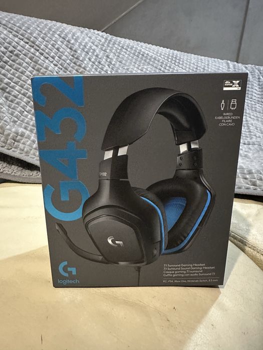 Headset Logitech G432 novo