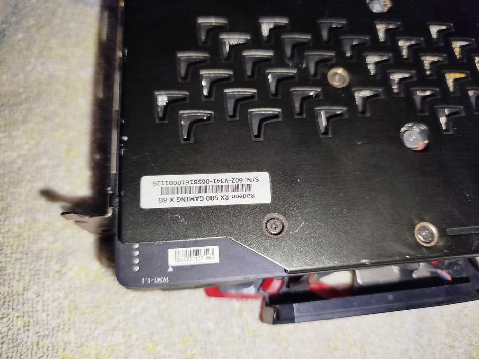 Відеокарта MSI RX580 8Gb