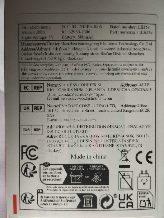 Charge Mini – Coluna Portátil Wireless Bluetooth