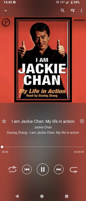 I am Jackie Chan: My life in action (Książka i Audiobook CD 1998
