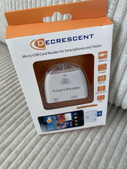 czytnik kart pamięci Micro USB DECRESCENT