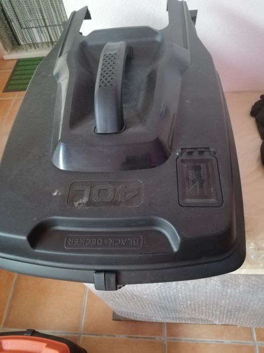 Cesto 40L para corta-relva   black&decker