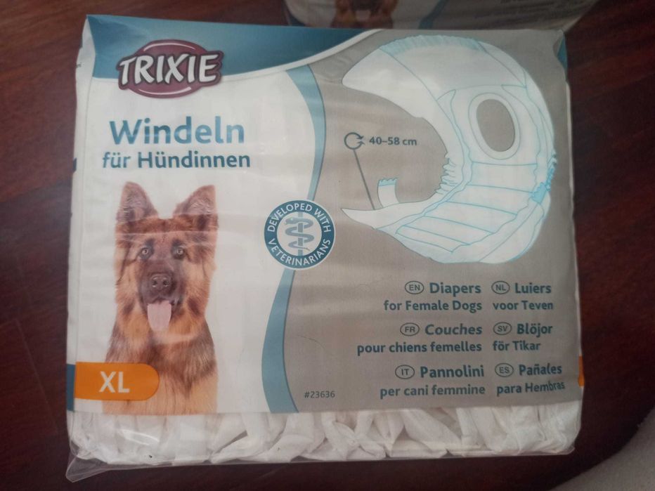 Fraldas Cão XL (3 Pacotes - 36 fraldas)