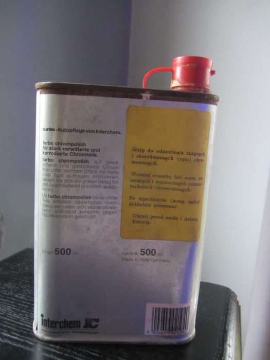 pasta do chromu turbo chrome-polish chrompolish ma ponad 40 lat !!!