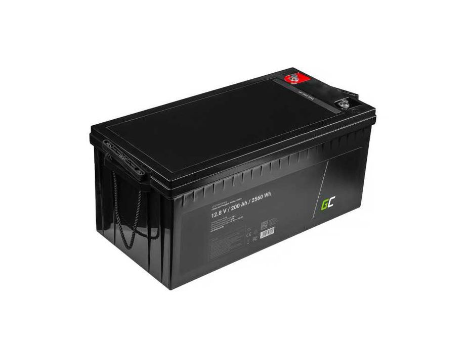 Акумулятор Green Cell LiFePO4 Battery 12.8V 200Ah гарантія, НАЯВНІСТЬ