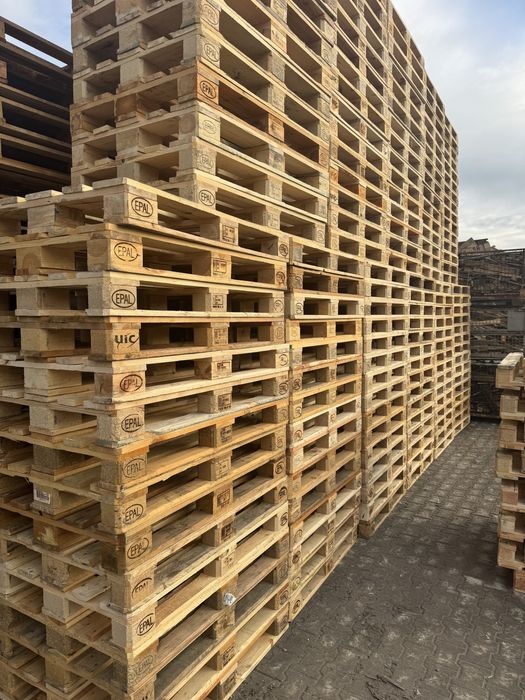 Palety euro używana jasne 1 gatunek 120x800