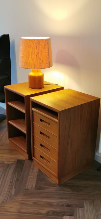 Szafki, komody tekowe, Dania, 60' Vintage