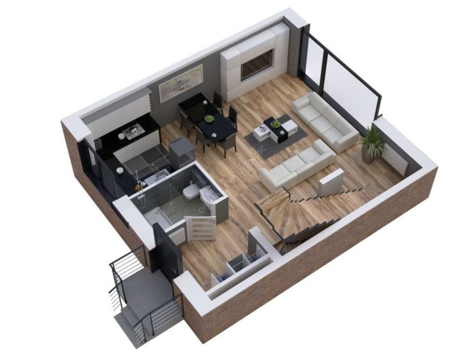 Gdańsk |dom szeregowy 140m² z ogrodem i garażem