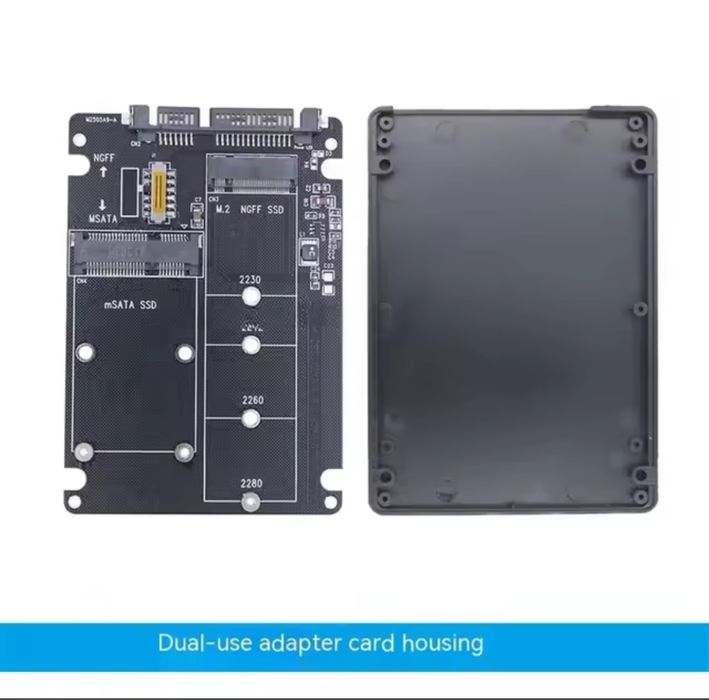 M.2 NGFF Msata SSD To SATA 3.0 2.5 Адаптер M2 PCI SSD