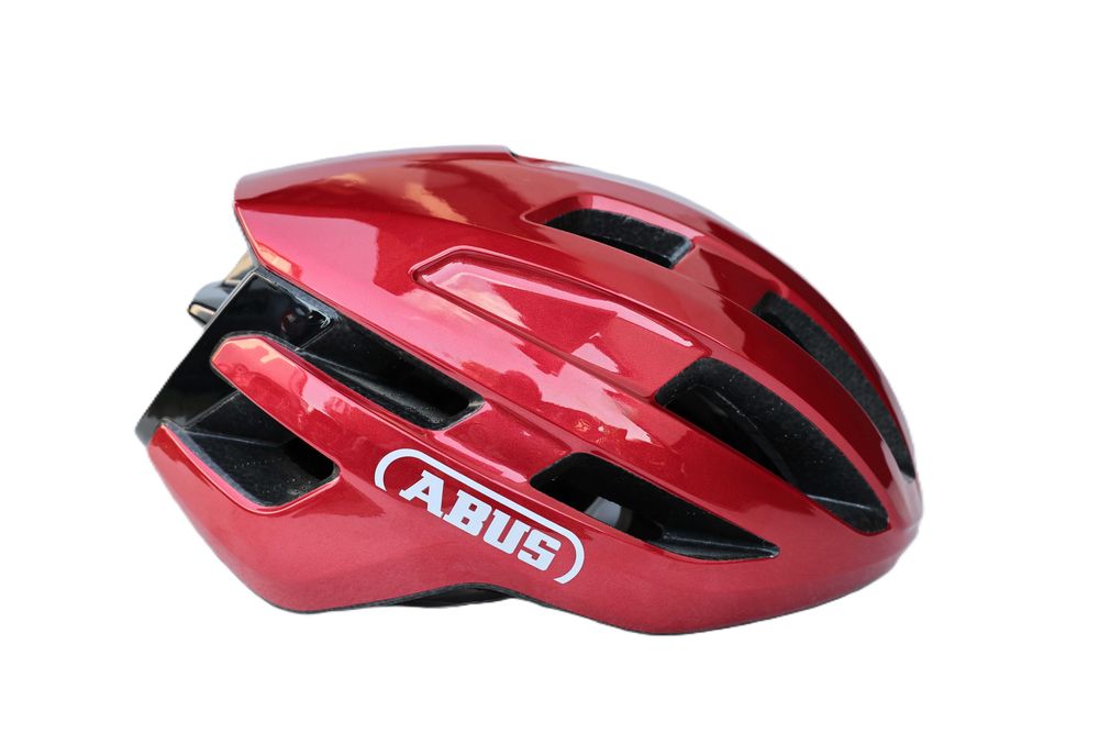Kask rowerowy ABUS POWERDOME red blaze, L 57-61 cm