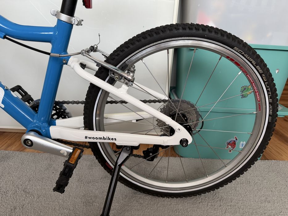 Rower Woom 4 niebieski