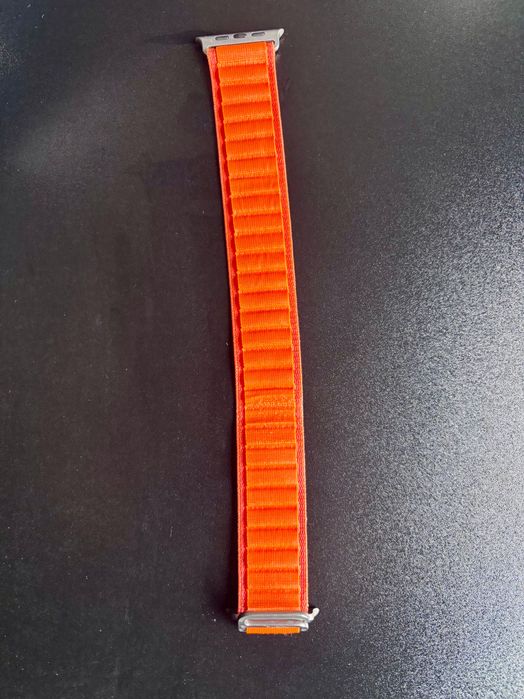Oryginalny pasek Apple Watch Ultra - Alpine Loop (Orange)