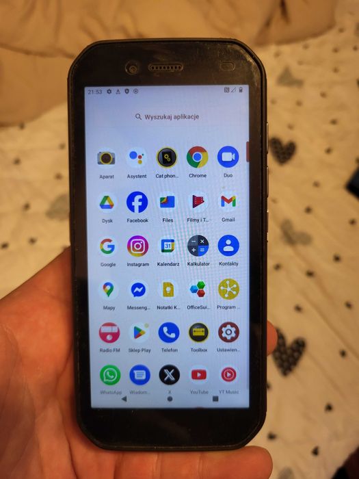 Pancerny Cat S42 nfc ip68 4 rdzenie 5500mAh 5.5cala dualsim