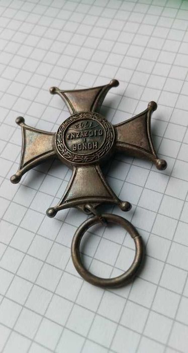 Krzyż srebrny orderu Virtuti Militari