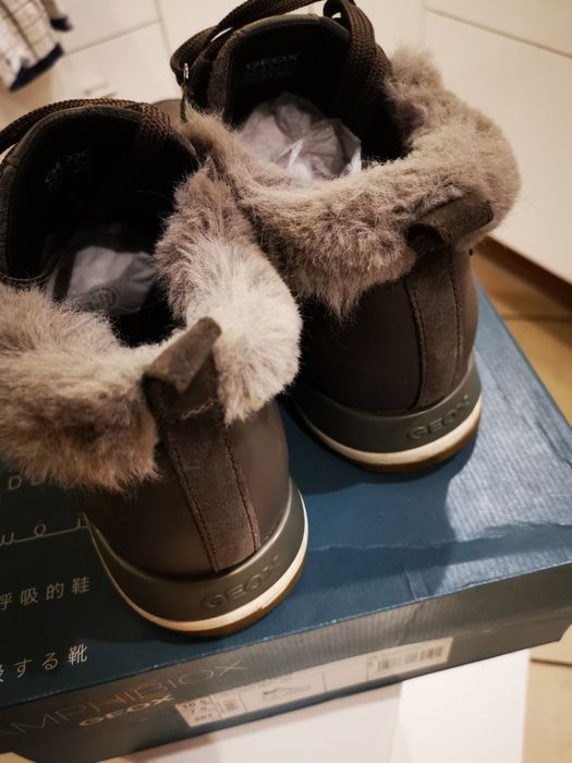 Buty ocieplane geox 41 z futerkiem