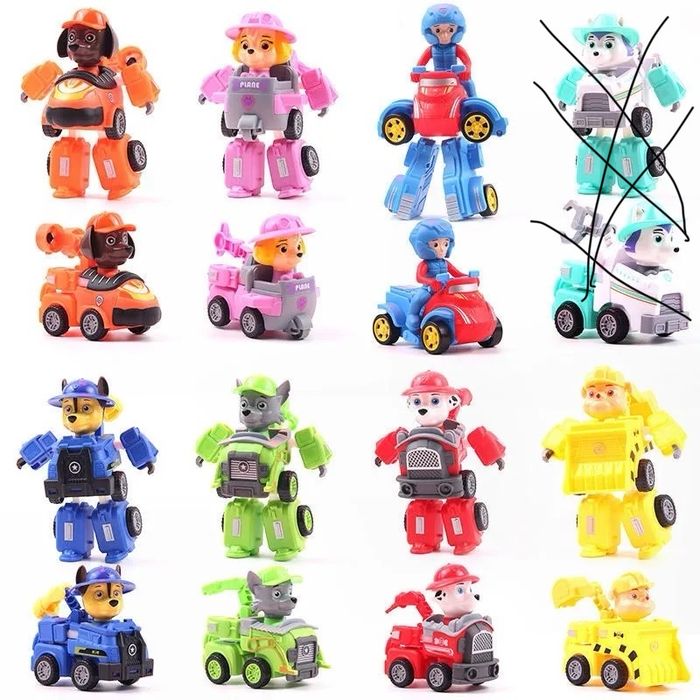 Щенячий патруль трансформери, водний набір paw patrol