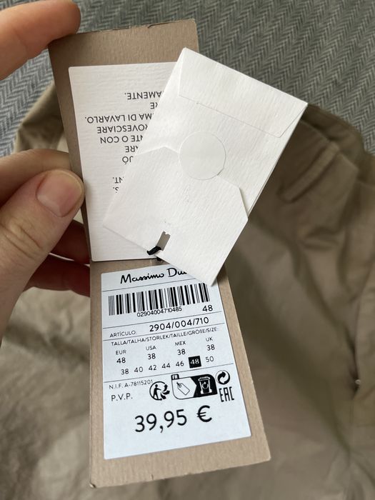 Шорти чоловічі Massimo Dutti 48