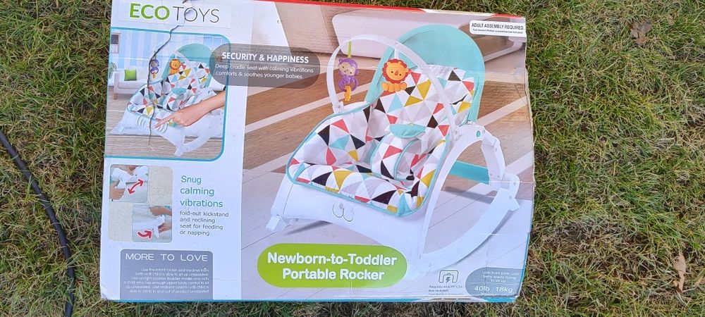 Leżaczek bujaczek Eco Toys