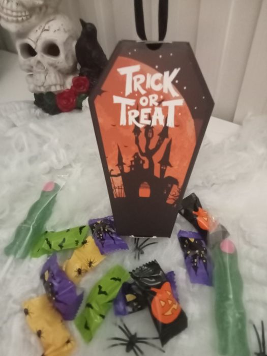 Caixões Halloween- Gosturas ou travessuras