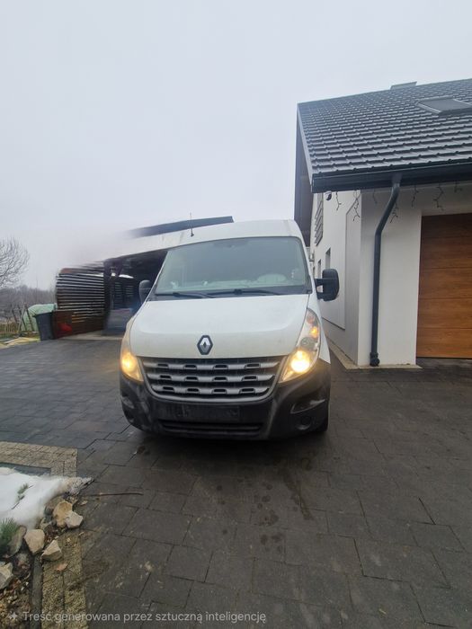 Renault master  2011 tył napęd  L3H2  NAPRAWIONY!!