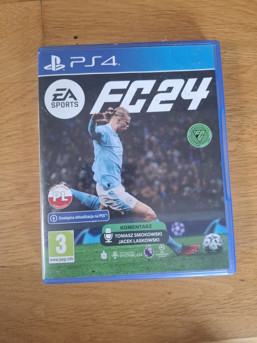 Gra FIFA FC 24 na PS4 w idealnym stanie - wersja PL