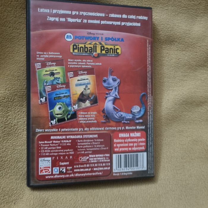 Pinball Panic PC Polskie wydanie  Potwory I Spolka