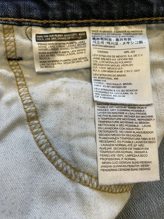Джинсы levis оригинал 513 р34/34