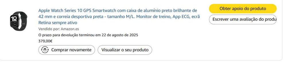 Apple Watch Series 10 GPS Smartwatch