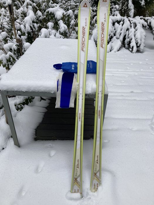 Narty skiturowe FISCHER + Foki