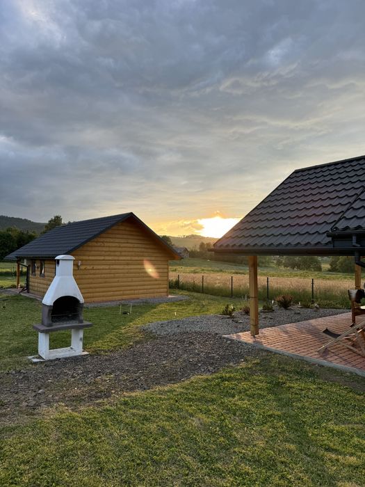 Bieszczady  Domki  całoroczne dzialka sprzedam