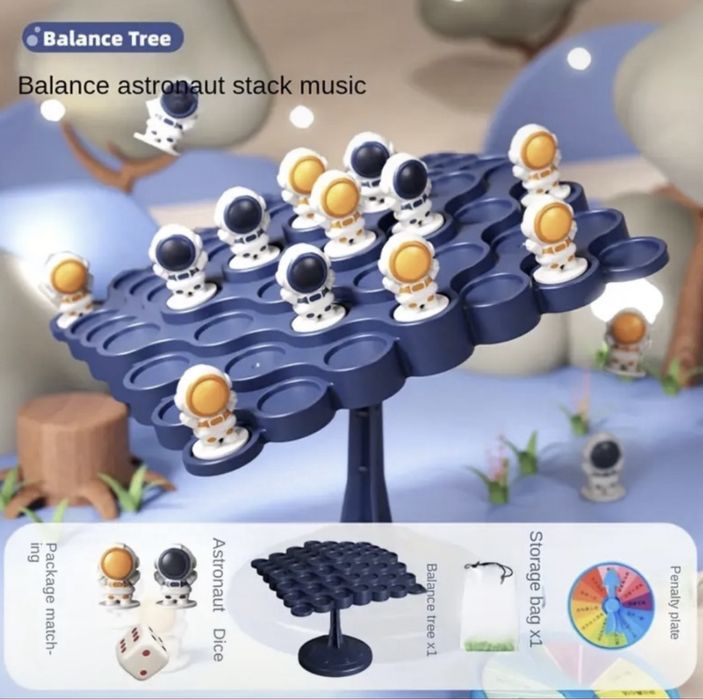 Настільна гра «Хто це?», гра на баланс « Космонавти» - розвиваючі ігри