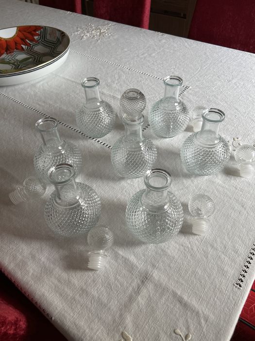 Garrafas de vidro trabalhadas para LICOR