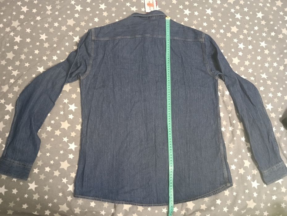 Джинсова сорочка L нова з бірками