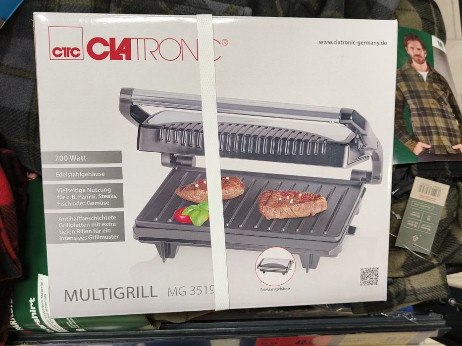 Grill kontaktowy elektryczny toster opiekacz