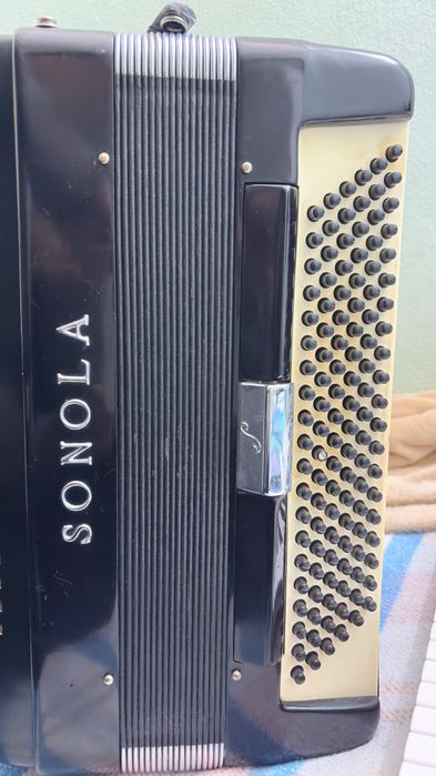 Acordeon Sonola AA3 - Made in Italy (120 Baixos)