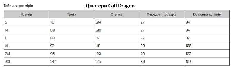 Тактичні військові чоловічі штани джогери Call Dragon Мультикам S-3XL