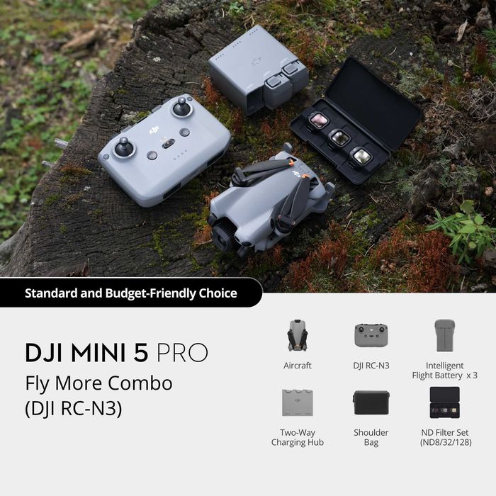 DJI Mini 5 Pro NOVO selado (vários modelos disponíveis)