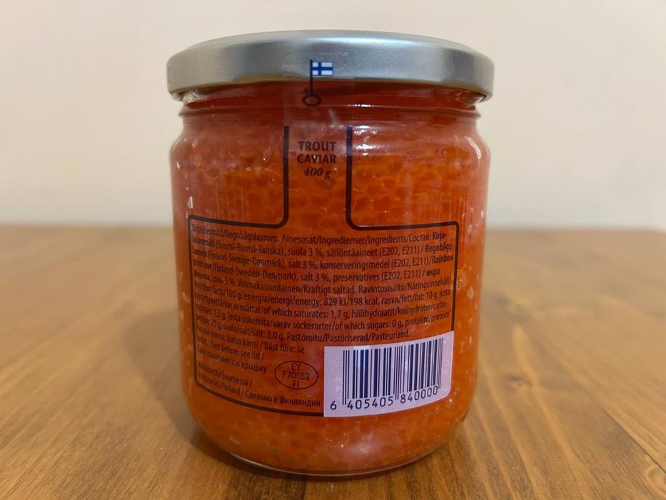 Ікра червона Форелі Disas Premium Фінляндія