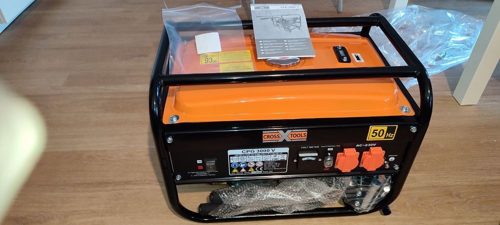Генератор бензиновий, 3 кВт, новий, гарантія