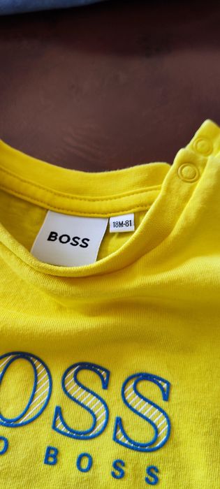 Boss t shirt  amarela