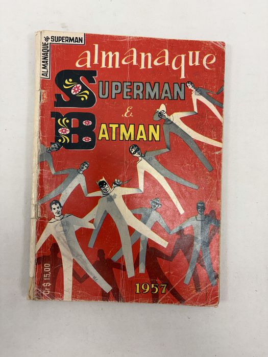 Livro BD Almanaque Superman & Batman 1957