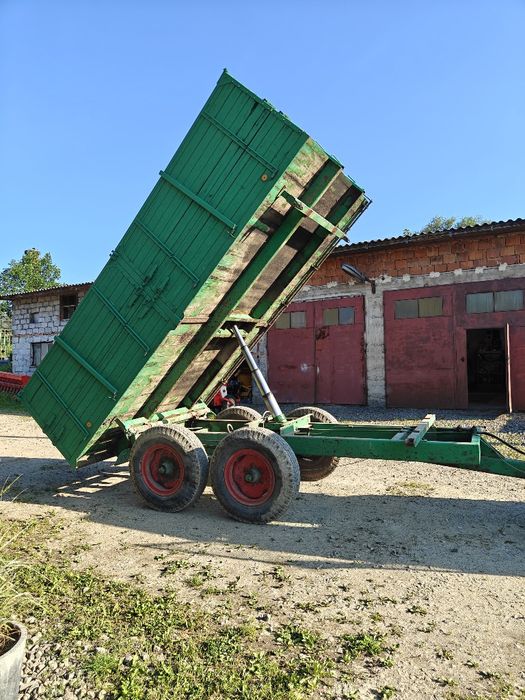Przyczepa tandem rolnicza wywrotka 10 ton