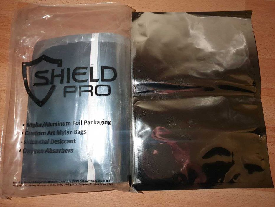 Майлар Mylar пакети ShieldPro (США) 10x14" (3.8л) — 60 шт + поглиначі